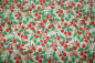 Preview: Designerbaumwollstoff Orchard - Cherry Blossom light blue (10 cm)